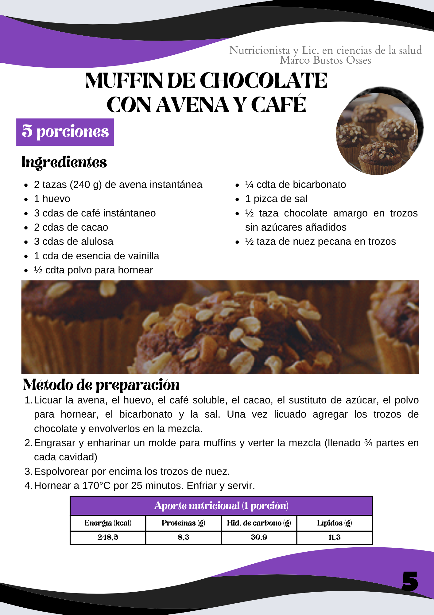 E-book Recetario: +55 Recetas Saludables con Aporte Nutricional - Imagen 3